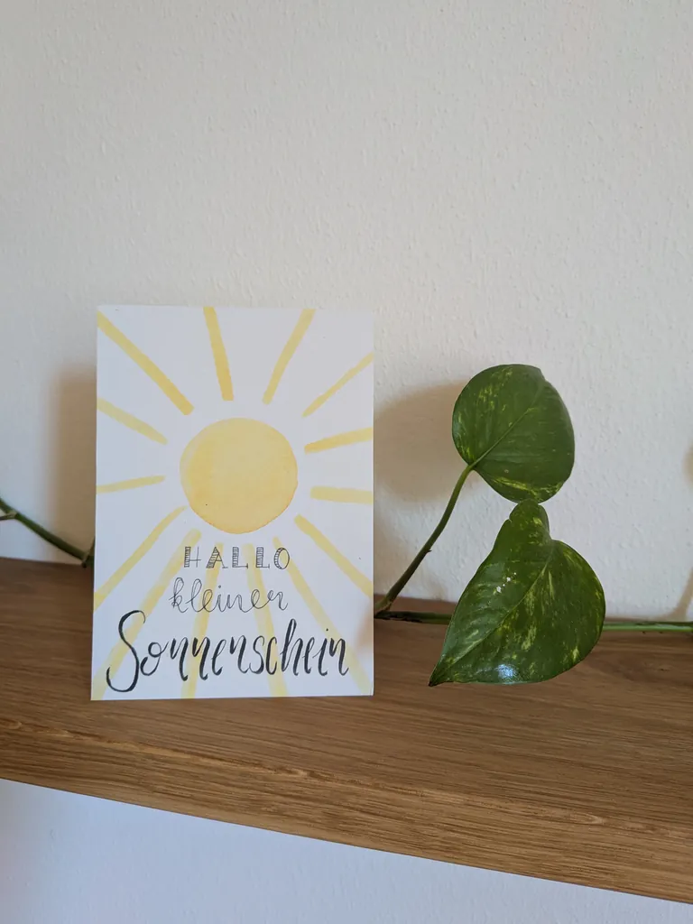Hallo kleiner Sonnenschein