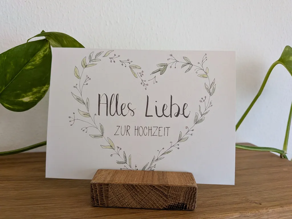 Alles Liebe zur Hochzeit